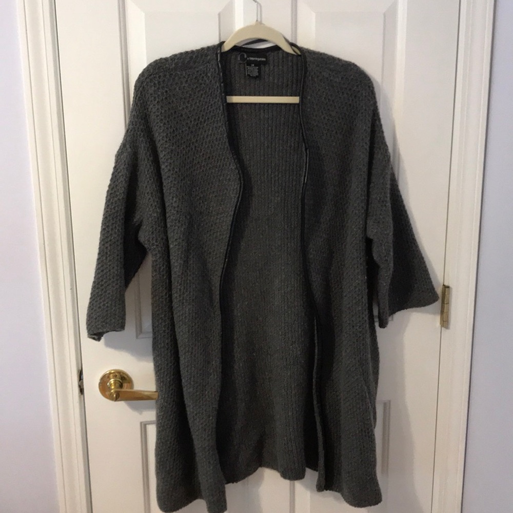 Cashmere duster